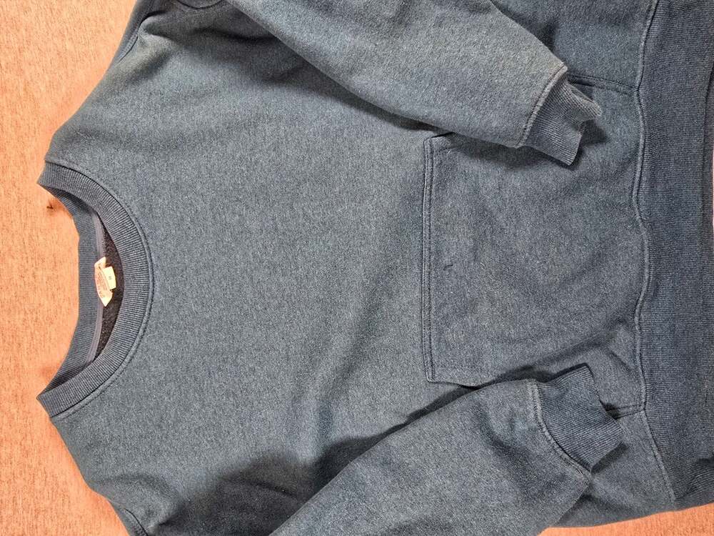 Danskin Women's Crewneck Sweatshirt with Kangaroo Pocket